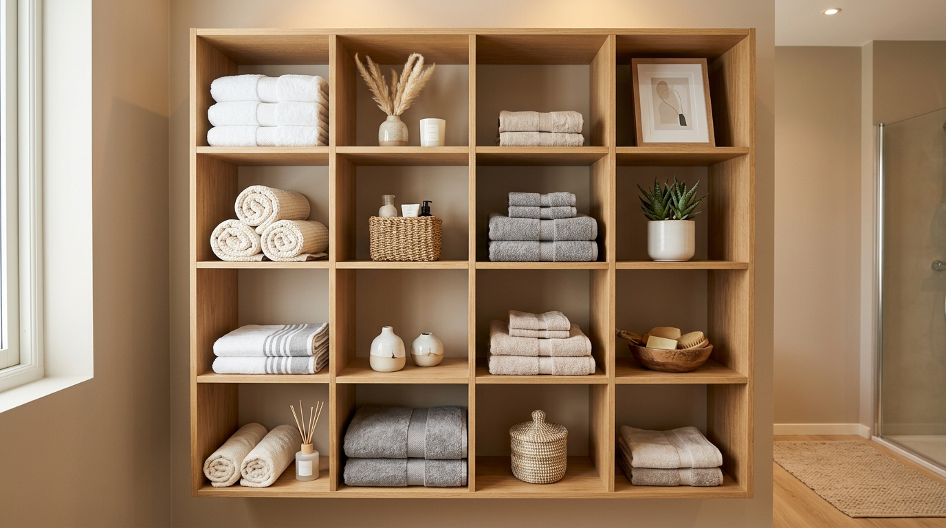 Use a tray to keep the counter tidy